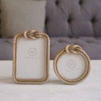 ladylike 6 inch 7 ins style photo frame set modern minimalist decoration creative golden