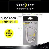 ห่วงนิรภัย  Carabiner Slide Lock Nite Ize , ขนาด #6