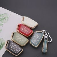 【cw】 TPU Car Remote Smart Key Case Protective Cover Shell Holder Keychain For Baojun RS3 RS5 RC6 E300 RM5 Quattro Accessories