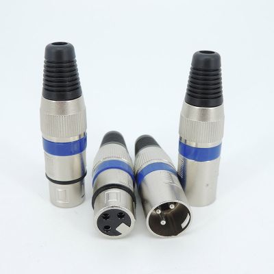 3 Pin XLR Male Female Microphone Audio Wire Cable wire Connector Solder 3 Pole XLR Plug Jack Audio Socket Mic Adapter L1