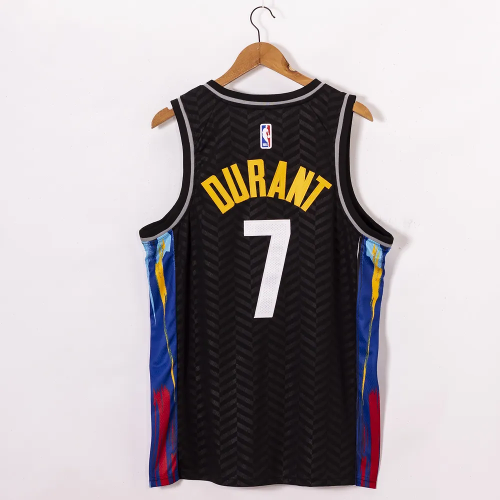 Buy the Nike Brooklyn Nets NBA #11 Irving Bed-Stuy Whie Jersey