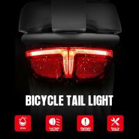 6v Electric Bike Tail Light Rear Rack Brake Lamp Night Riding Warning Light For Bafang Mid Drive Motors