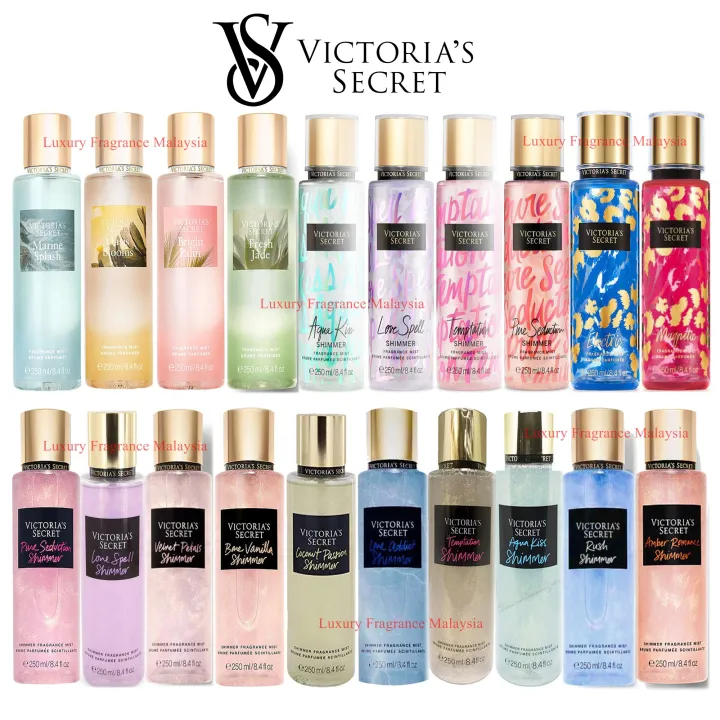 Victorias Secret Fragrance Body Mist 250ml - Pure Seduction Shimmer ...