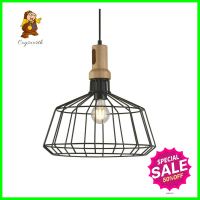 ไฟช่อ BEC F90922C สีดำ 1 หัวPENDANT LAMP BEC F90922C BLACK 1-LIGHT **บริการเก็บเงินปลายทาง**