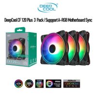 DeepCool CF120 Plus 3in1 PC Fans 3 Packs 120mm 1800RPM PWM Case Fans ARGB