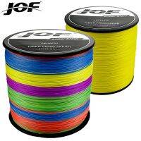 JOF X8 X12แข็งแรงมาก12เส้น8เส้นถักเอ็นตกปลา300เมตร500เมตรอุปกรณ์ตกปลาประมงน้ำเค็มสายม้วนเชือกประมง