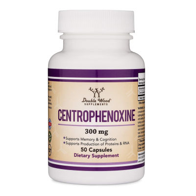 Centrophenoxine Capsules 300mg, 50 Count by Double Wood Supplements