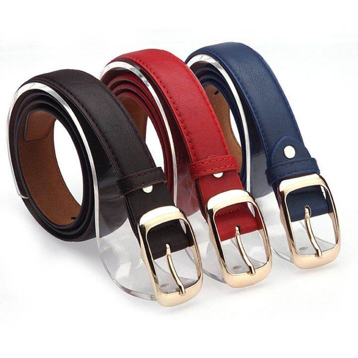 new-womens-thin-belt-fashion-leather-version-of-the-metal-buckle-belt