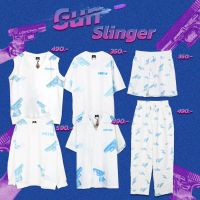 Urthe - ชุดเซ็ทเสื้อยืด พิมพ์ลายทั้งตัว  รุ่น GUN SLINGER SET 912