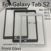 A Front Outer Glass OCA Lens For Samsung Galaxy Tab S2 9.7 T810 T815 T813 T819 LCD Touch Screen Replacement Tablet Display Panel Projector Screens