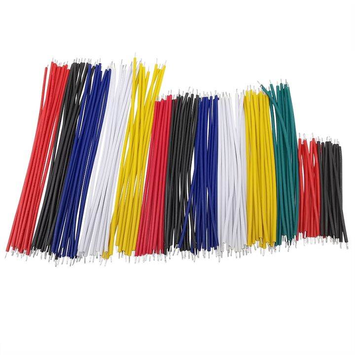 130pcs-24awg-breadboard-jumper-wire-cable-kit-tin-plated-pcb-solder-cable-flexible-pvc-electronic-wire-5cm-8cm-10cm-6-colors