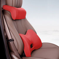 car seat headrest neck rest cushion Office Sleeping Pillow Pad Memory Foam Breathable Cover Rest Pad Protect Cervical Vertebra