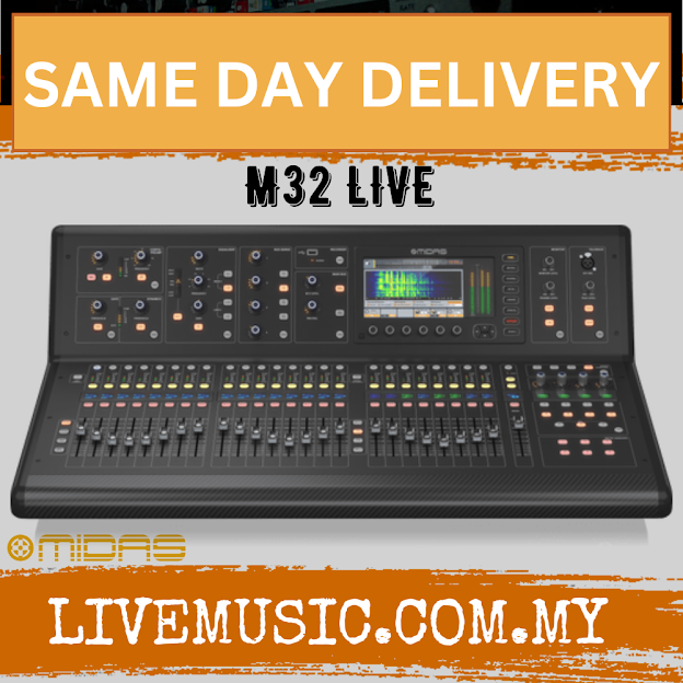 Midas M32 LIVE 40-channel Digital Mixer For Live Performance And Studio ...