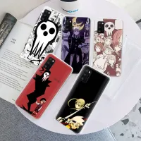 อ่อนนุ่ม เคสโทรศัพท์ หรับ Samsung Galaxy Note J4 J6 9 J2 A6 J8 J5 8 S9 S8 J7 S7 Core Prime Plus Edge TPU ปก Tr41 Soul Eater