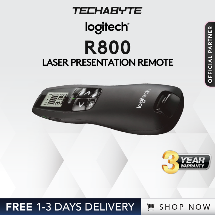 Logitech R800 Laser Presentation Remote Lazada Singapore
