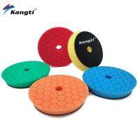 3/5/6lnch Car Sponge Polishing Pad Germany Foam Buffing Pads Self Polish Tool Kits Set Professional DA Polishers Pads