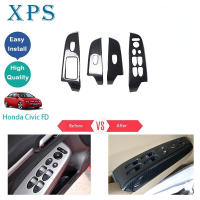 Xps Honda Civic FD ฝาครอบแผงสวิตช์หน้าต่าง