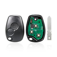 KUMSUN 2ปุ่ม433เมกะเฮิร์ตซ์ Keyless สมาร์ทกุญแจรถระยะไกล Fob กับ4D67ชิปเหมาะสำหรับเรโนลต์trafic Sandero โลแกนสัญลักษณ์ Dacia Cols