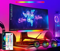 ไฟเกม eSports USB แบบสัมผัสไฟเปิดปิดหน้าจอ LED (G7_004) Smart Rgb Screen Light