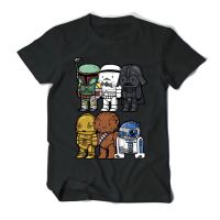 T-shirt ใหม่ เสื้อยืด ผ้าฝ้าย พิมพ์ลายการ์ตูน Star Wars คุณภาพสูง สําหรับผู้ชาย _C87S-5XL  0JMB