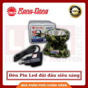 Rạng Đông, BH 2 năm, Đèn Pin Led đội đầu siêu sáng 5W, hàng Việt Nam