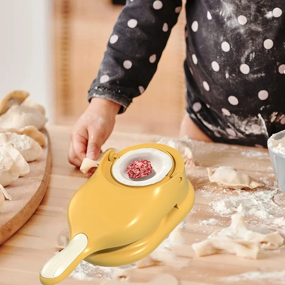 Dumpling Maker DIY Kit Wrapper Presser Manual Labor-Saving Ravioli