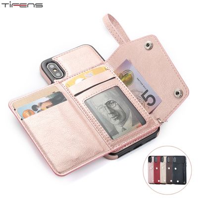 「Enjoy electronic」 Wallet Case For iPhone 14 13 12 Mini 11 Pro Max Leather XS Max XR X 6 6s 7 8 Plus SE 2020 2022 Card Slot Stand Phone Shock Cover