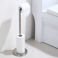 Floor toilet brush stainless steel bathroom stand toilet paper holder roll paper holder paper towel holder bathroom hardware Toilet Roll Holders