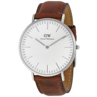 Daniel Wellington ของแท้100% 0207DW 40mm นาฬิกาแบรนด์เนมDW นาฬิกาผู้หญิงผู้ชาย สินค้าพร้อมจัดส่ง