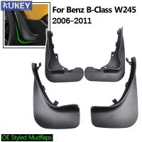 อุปกรณ์เสริม Mud Flaps สำหรับ Benz B Class B-Class W245 2006-2011 Mudflaps Splash Guards ด้านหน้าด้านหลัง Mudguards 2010 2009 2008 2007