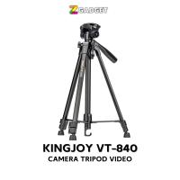 Kingjoy VT-840 Small Live Video Tripod ขาตั้ง ขาตั้งกล้อง สำหรับถ่ายภาพ ถ่าย Video คุณภาพสูง ขนาดกะทัดรัด พกพาสะดวก