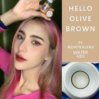 ลาย Hello Olive ยี่ห้อมนตรา แฟชั่นค่าสายตาปกติ เลนส์กรองแสง สินค้าได้รับมาตราฐานผ่าน อย.%