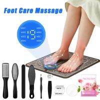 ✳卐♗ EMS Foot Massager Muscle Stimulation Improve Blood Circulation Massage Mat Relief Pain Relax Feet Exfoliating Nursing Tools