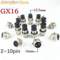 ✙ Free shipping 5set GX16 GX16-4 4P 4Pin 16mm Male Female Wire Panel Connector plug Circular Aviation Connector Socket Plug