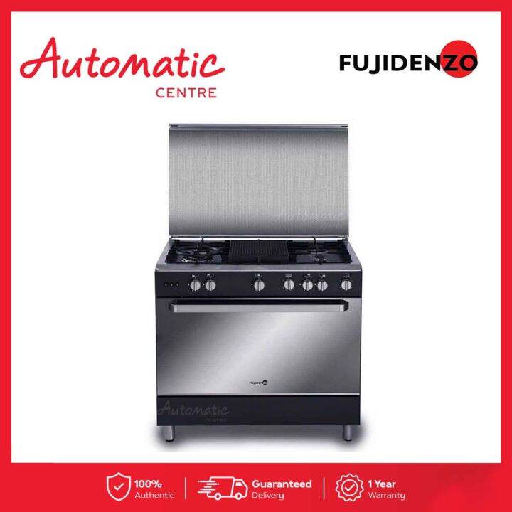 Fujidenzo FGR 9650VTRGMB 90cm Cooking Range with 5Gas Burner 130L Gas