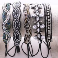 【CW】 Ethnic Beads Headband Rhinestone Beaded Hairband  amp; Hair Accessories