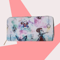 Alice In Wonderland Cosplay Cartoon Girls Female Long Wallet Card Holder Coin Purse Pocket Student Teenagers Fashion Money Bags