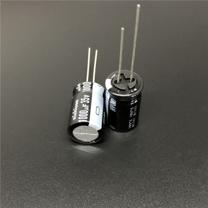 5pcs-50pcs-1000uf-35v-nichicon-hv-series-12-5x20-high-ripple-current-low-impedance-35v1000uf-aluminum-electrolytic-capacitor