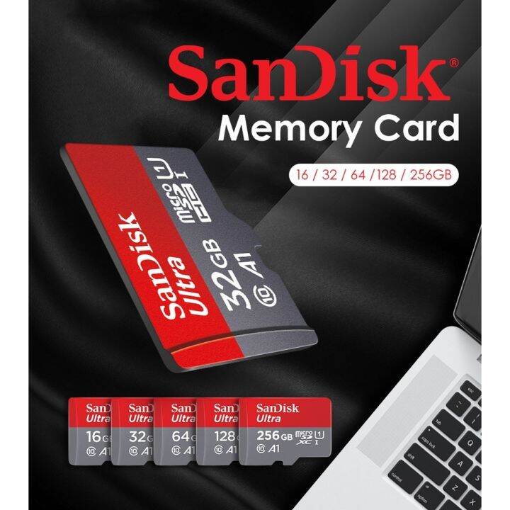 SanDisk SD CARD Memory Card 16GB/32GB/64GB/128GB/256/512GB/1TB Micro SD