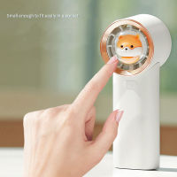 Lovely Mini Pocket Fan USB Rechargeable Portbale Handheld Silent Strong Air Cooling Fan For Outdoor Travel Kids Gifts
