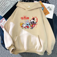 Classic Cartoon Cult of The Lamb Hoodie Hoodies Winter Anime Women SpringAutumn Uni Sweatshirt Vintage Harajuku Sudaderas