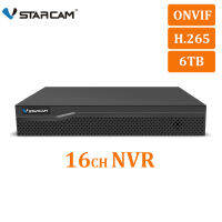 VSGBSABHRSWGH Vstarcam HD 16CH NVR HDMI VGA เอาต์พุตเสียง16ช่องเครื่องบันทึกวิดีโอเครือข่าย H.265สำหรับกล้อง Ip ระบบรักษาความปลอดภัยกล้องวงจรปิด N8216