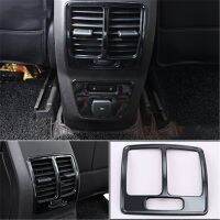 【hot】 Kuga ESCAPE 2013-2019 C-MAX 2011-2015 Car Styling Accessories Rear Air Condition Outlet Cover Trim Sticker