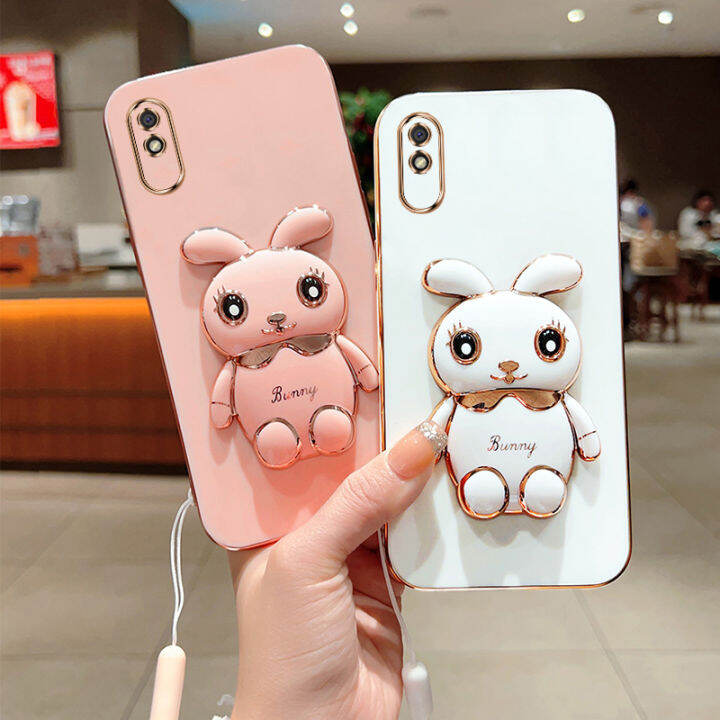 เคสนิ่มสำหรับโทรศัพท์-xiaomi-redmi-เคส9a-redmi9a-9a-ลายการ์ตูนรูปกระต่ายเคสโทรศัพท์โทรศัพท์ชุบซิลิโคนกันกระแทก