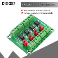 PC817 4 Channel Module Optocoupler Isolation Board ตัวแปลงแรงดันไฟฟ้าโมดูลอะแดปเตอร์ 3.6-30V Driver Photoelectric Isolated Module