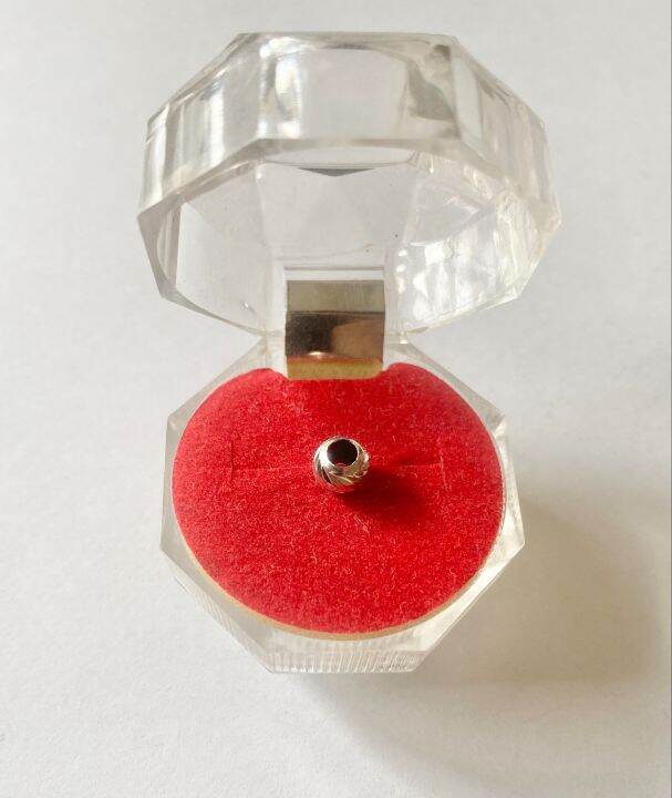 Pawnable 18K White Gold Ball Pendant Lazada PH