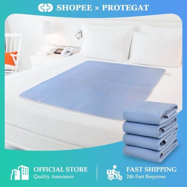 【Protegat】Washable Incontinence Bed Pads Reusable Underpads for Adults