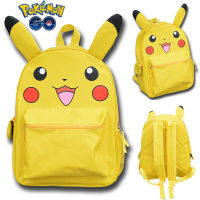 การ์ตูนโปเกมอน Pikachu กระเป๋าเป้สะพายหลังกระเป๋านักเรียนนักศึกษา Pikachu น่ารัก Kawaii กระเป๋าเป้สะพายหลังกระเป๋านักเรียนอุปกรณ์การเรียนชายหญิงกระเป๋าเดินทาง