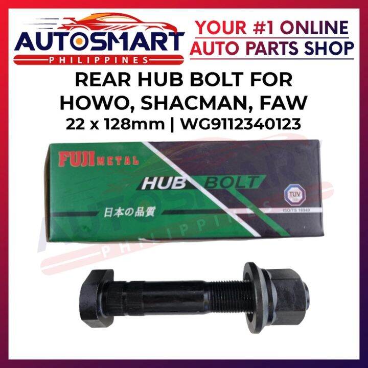 Fuji Metal REAR Hub Bolt for HOWO Shacman FAW Lazada PH