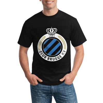 Hipster Cool T-Shirt Club Brugge Kv Football Club Belgium Jupiler League 100% Cotton Gildan Various Colors